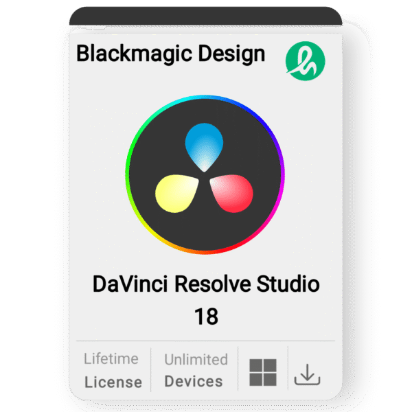 DaVinci Resolve Studio 18 | Full Version | Lifetime License For Windows [Download]