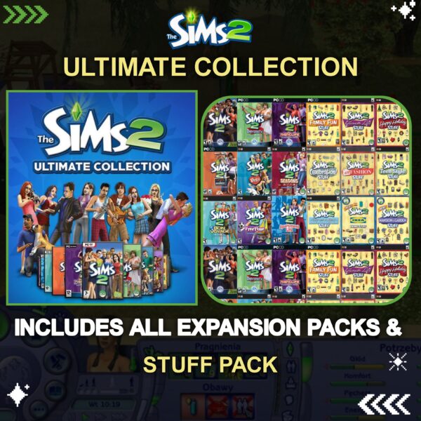 The Sims 2 Ultimate Collection Complete With ALL Expansions And Stuff Packs