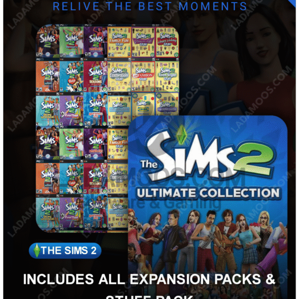 The Sims 2 Ultimate Collection PC Complete Edition – All Expansions Included