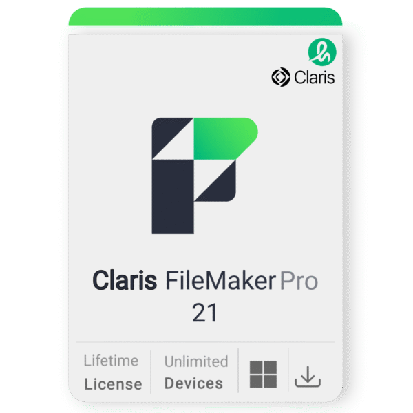FileMaker Pro 21 | Full Version | Lifetime License For Windows [Download]